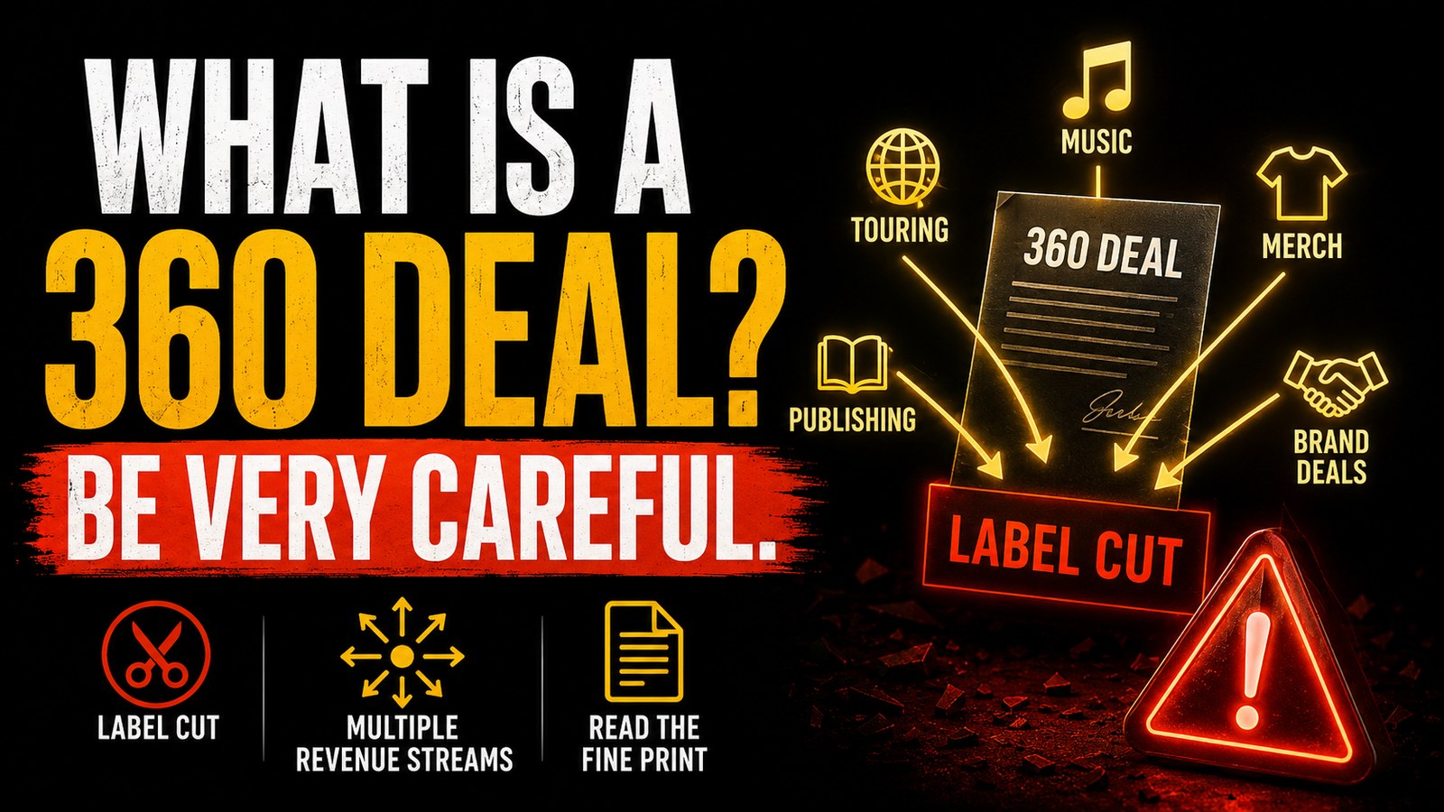 360 deal music contract explained