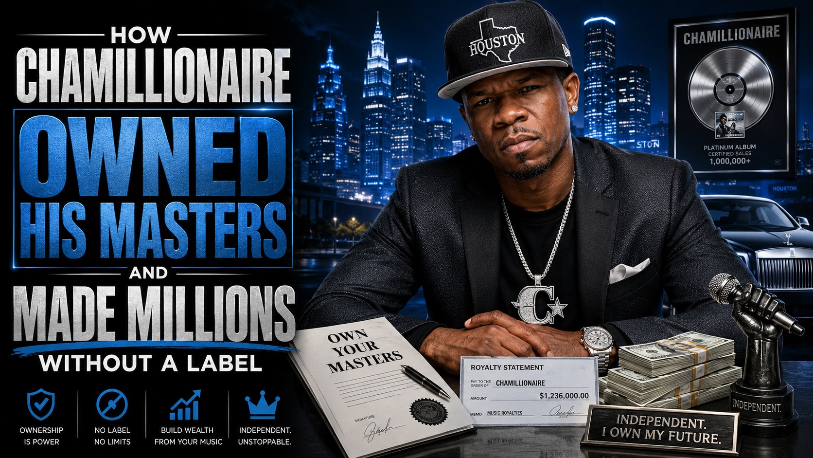 Chamillionaire independent artist owns masters