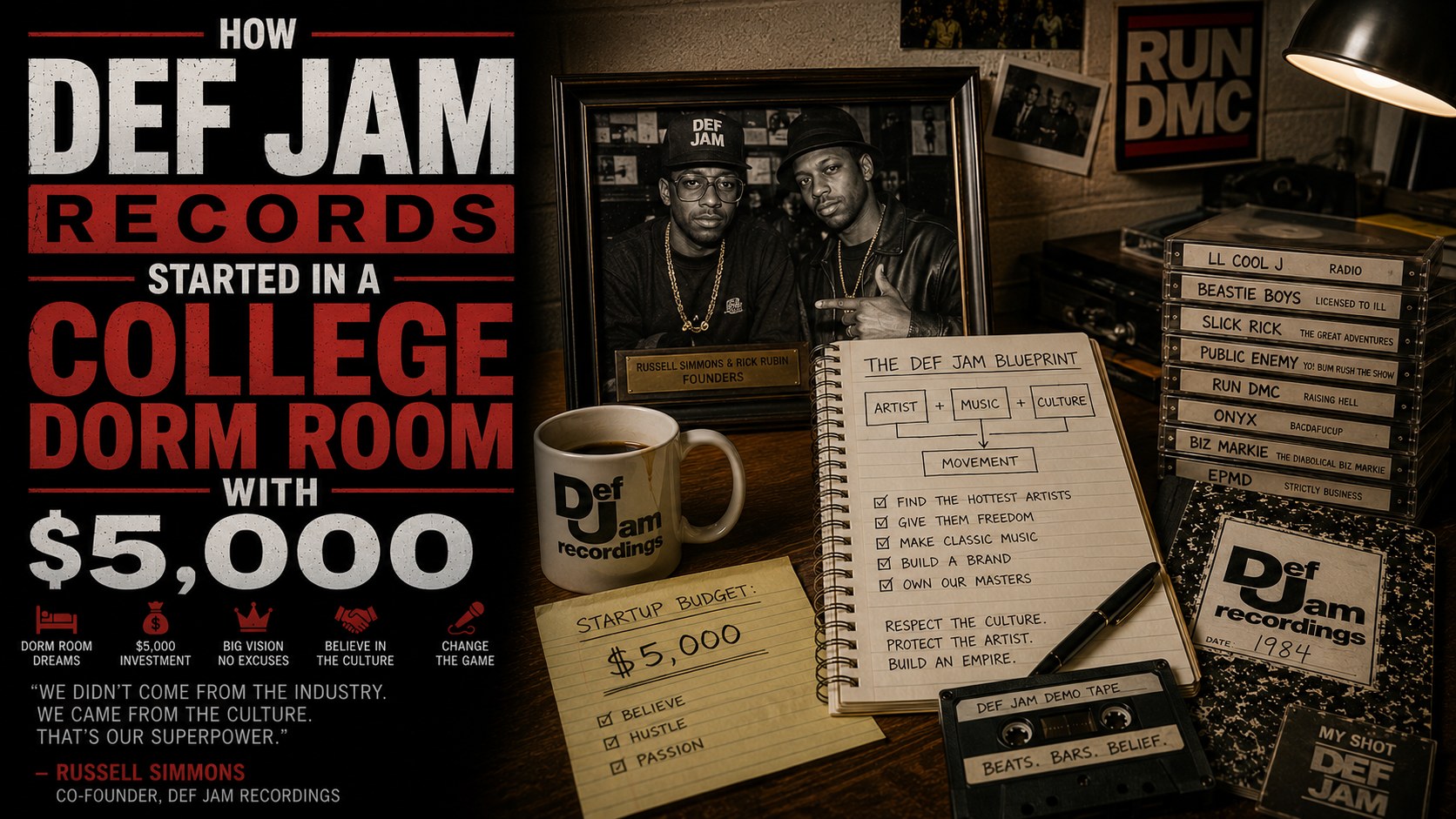 Def Jam Records Rick Rubin Russell Simmons history