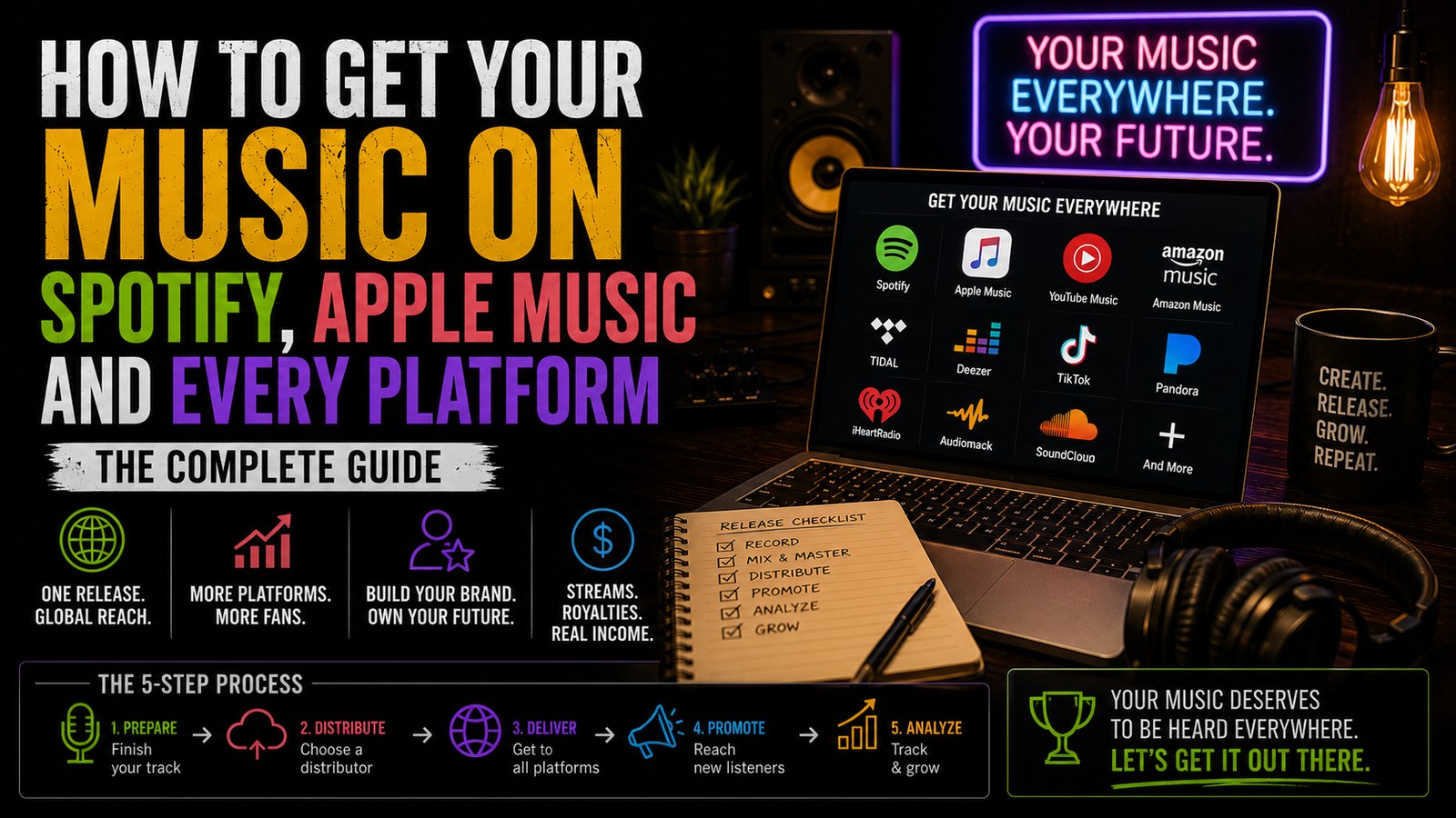 How to get music on Spotify Apple Music streaming