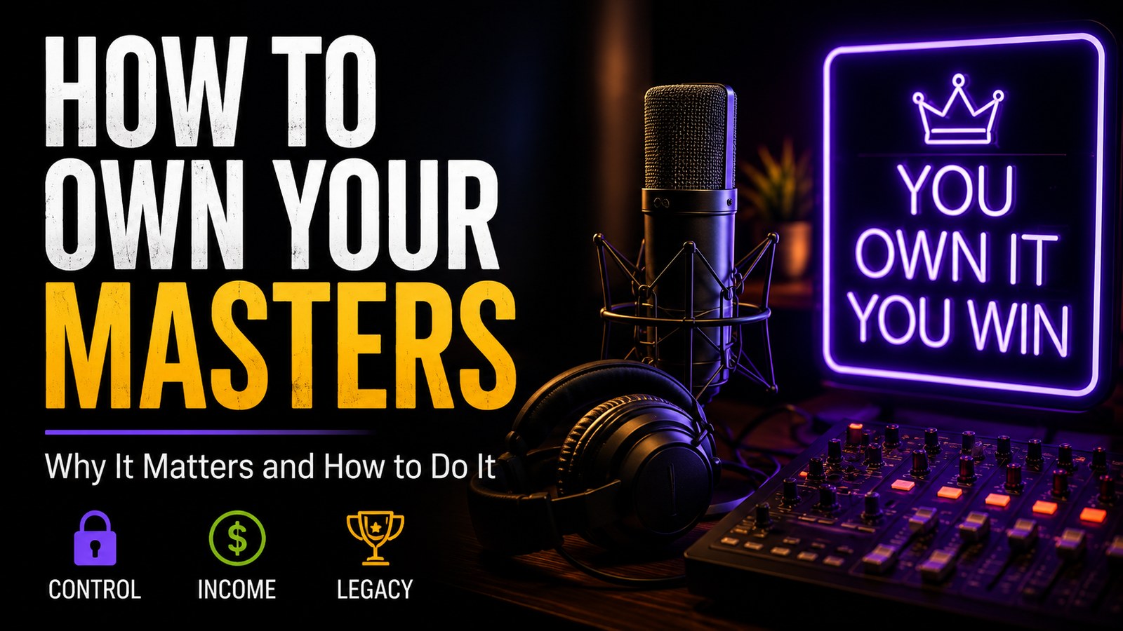 How to own your masters music copyright