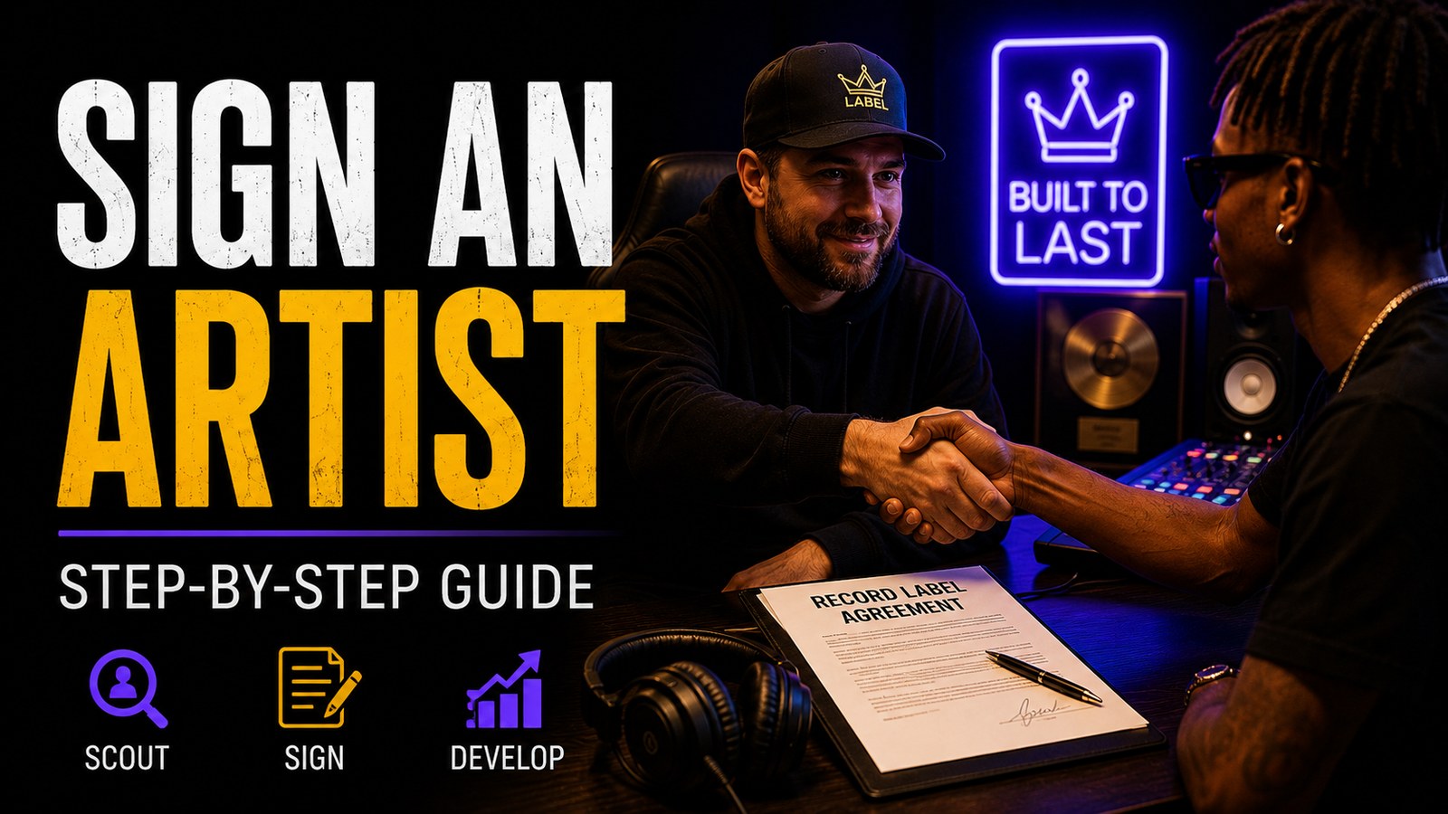 How to sign an artist to a record label