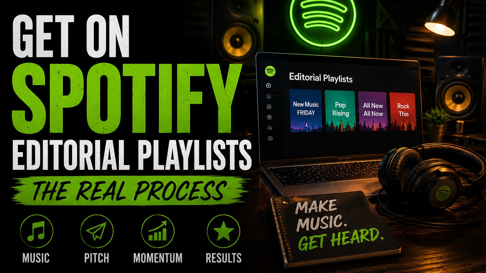 How to get on Spotify editorial playlist