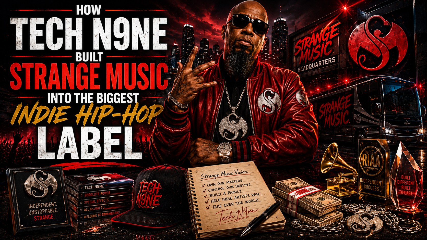 Tech N9ne Strange Music independent label