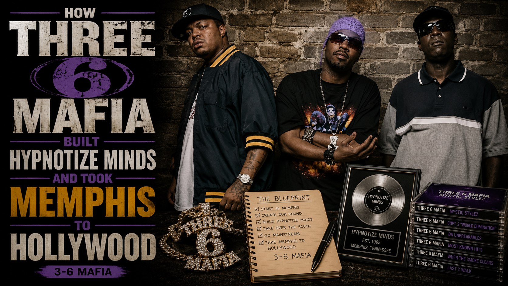 Three 6 Mafia Memphis Hypnotize Minds