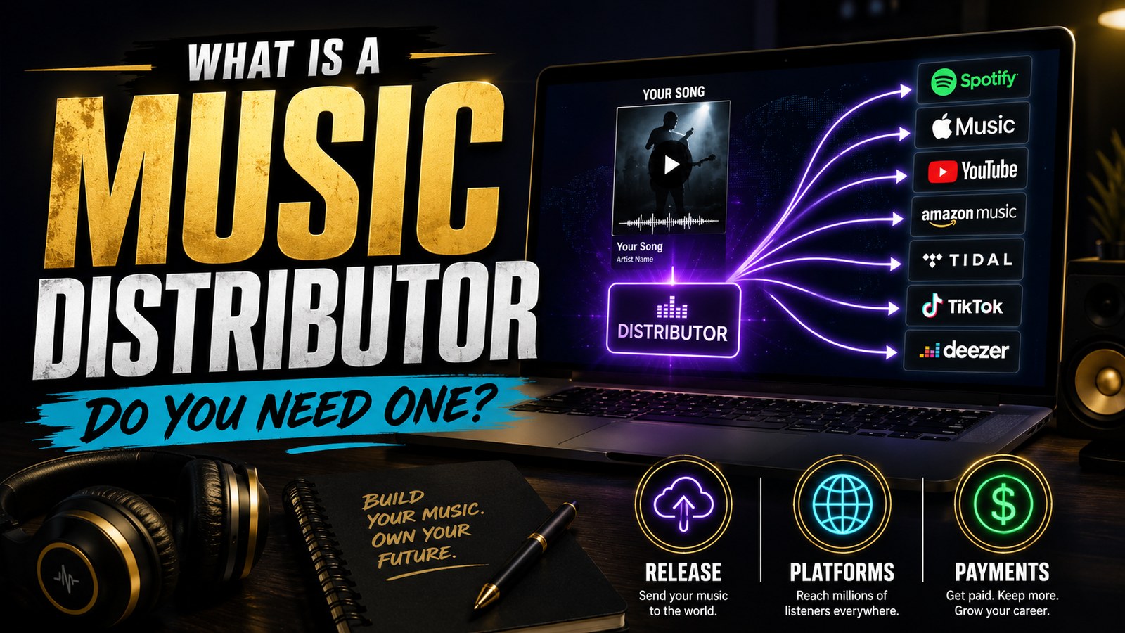 What is a music distributor independent artist